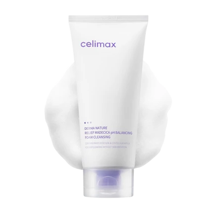 Celimax Relief Madecica pH Balancing Foam Cleansing
